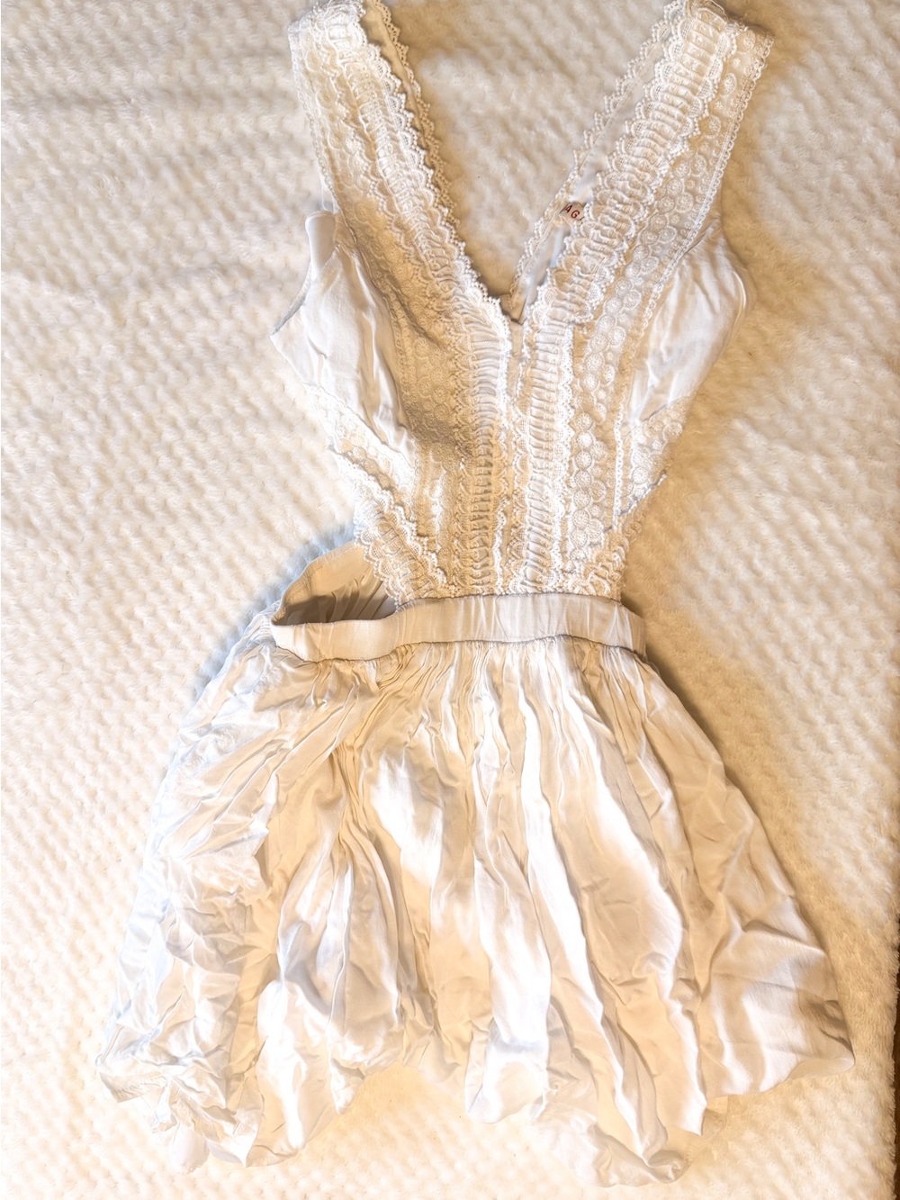 Raga White Lace Dress | Size XS